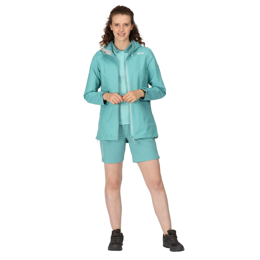 Hamara III - Damen Regenjacke | mit verschweißten Nähten - Hellblau Bristol Blue Bild 6