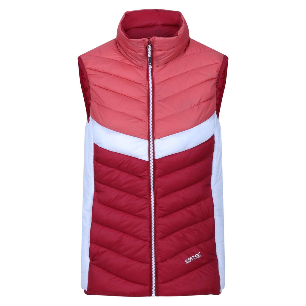 Harrock B/WII - Damen Gilet | mit synthetischer Wattierung - Rosa RumbaRd/MnRd Bild 1