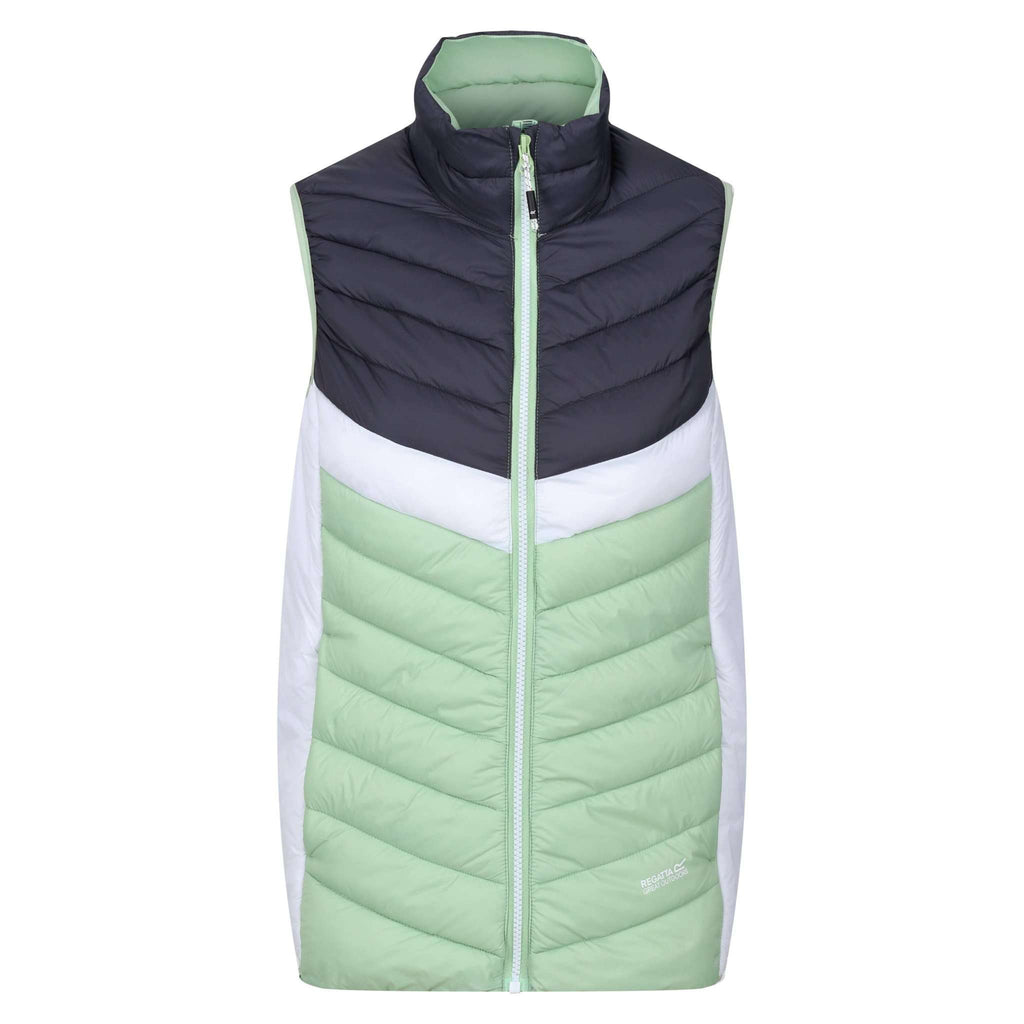 Harrock B/WII - Damen Gilet | mit synthetischer Wattierung - Grün QuiGrn/SlGry Bild 1