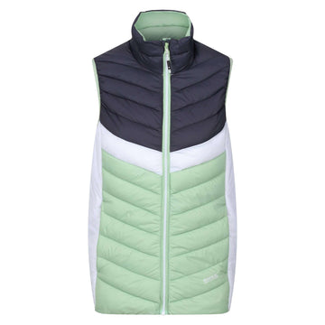 Harrock B/WII - Damen Gilet | mit synthetischer Wattierung - Grün QuiGrn/SlGry Bild 1