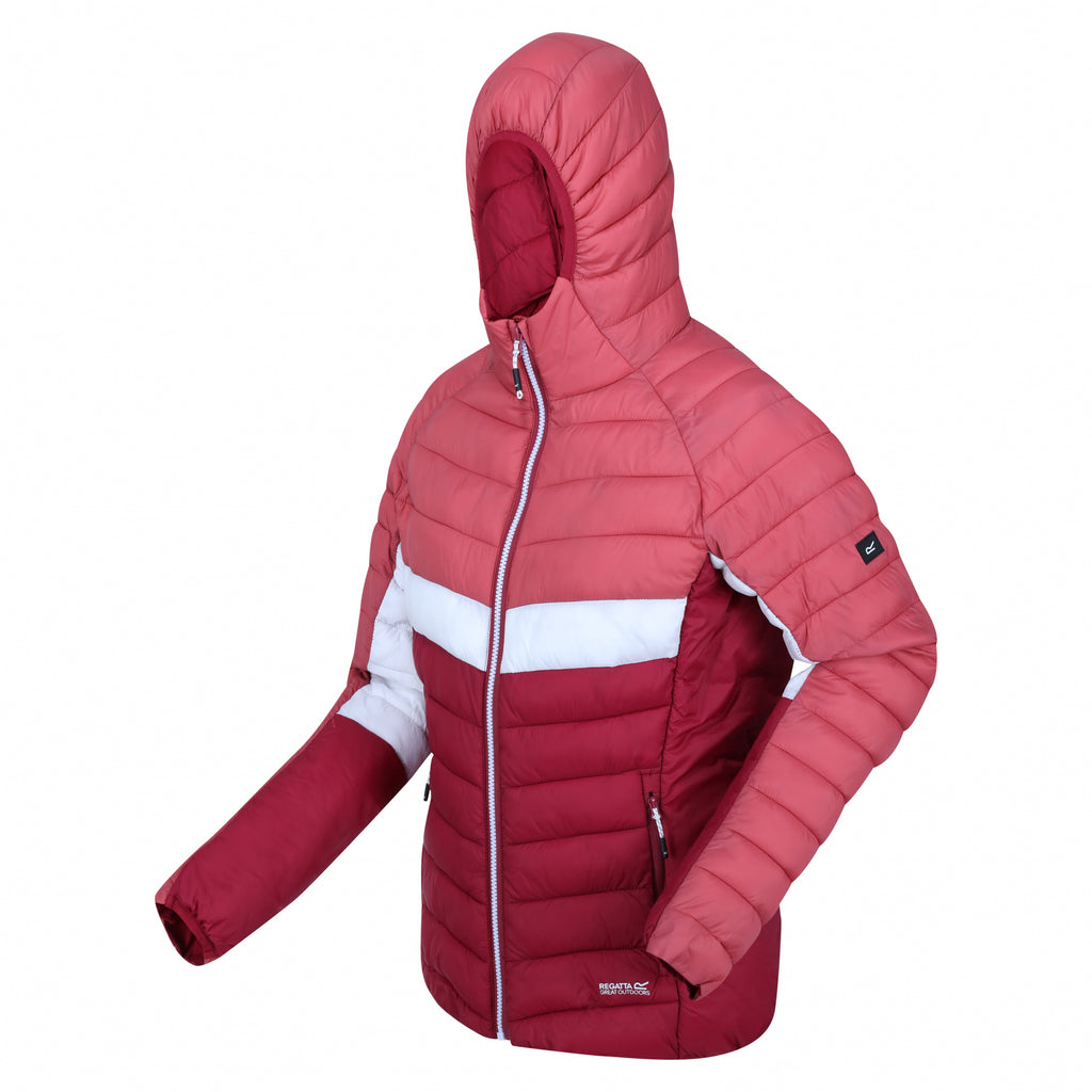 Harrock II - Damen Jacke | mit synthetischer Wattierung - Rosa RumbaRd/MnRd Bild 3