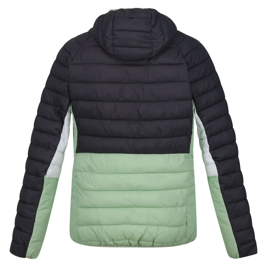 Harrock II - Damen Jacke | mit synthetischer Wattierung - Grün QuiGrn/SlGry Bild 2
