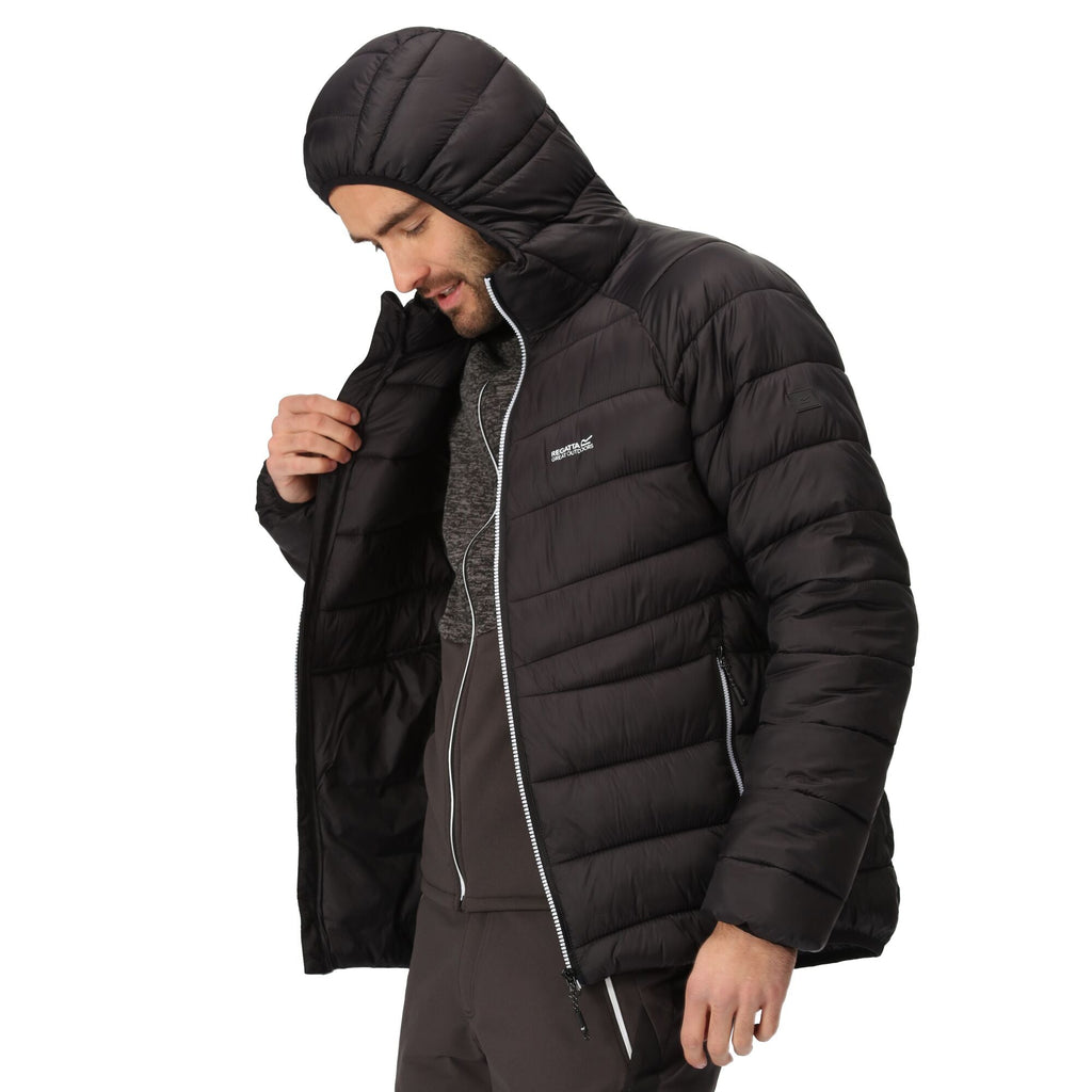 Harrock II - Herren Jacke | mit synthetischer Wattierung - Schwarz Black Bild 2