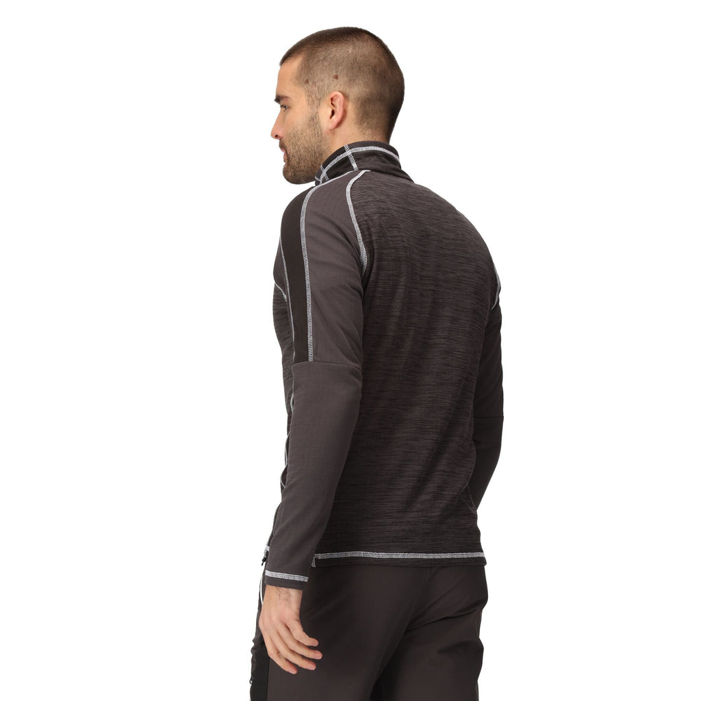 Hepley - Herren Midlayer | sehr guter Feuchtigkeitstransport - Grau Bild 2