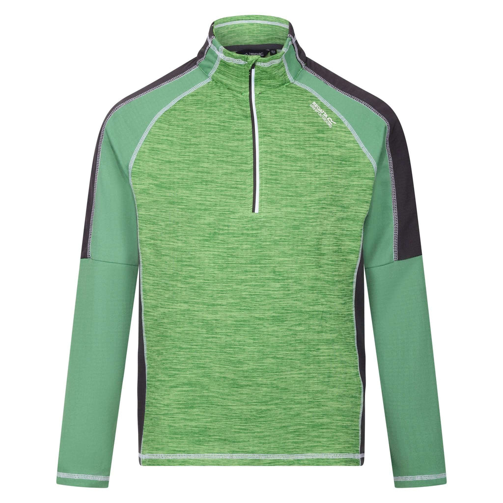 Hepley - Herren Midlayer | sehr guter Feuchtigkeitstransport - Grün JasGrn/FldGr Bild 3