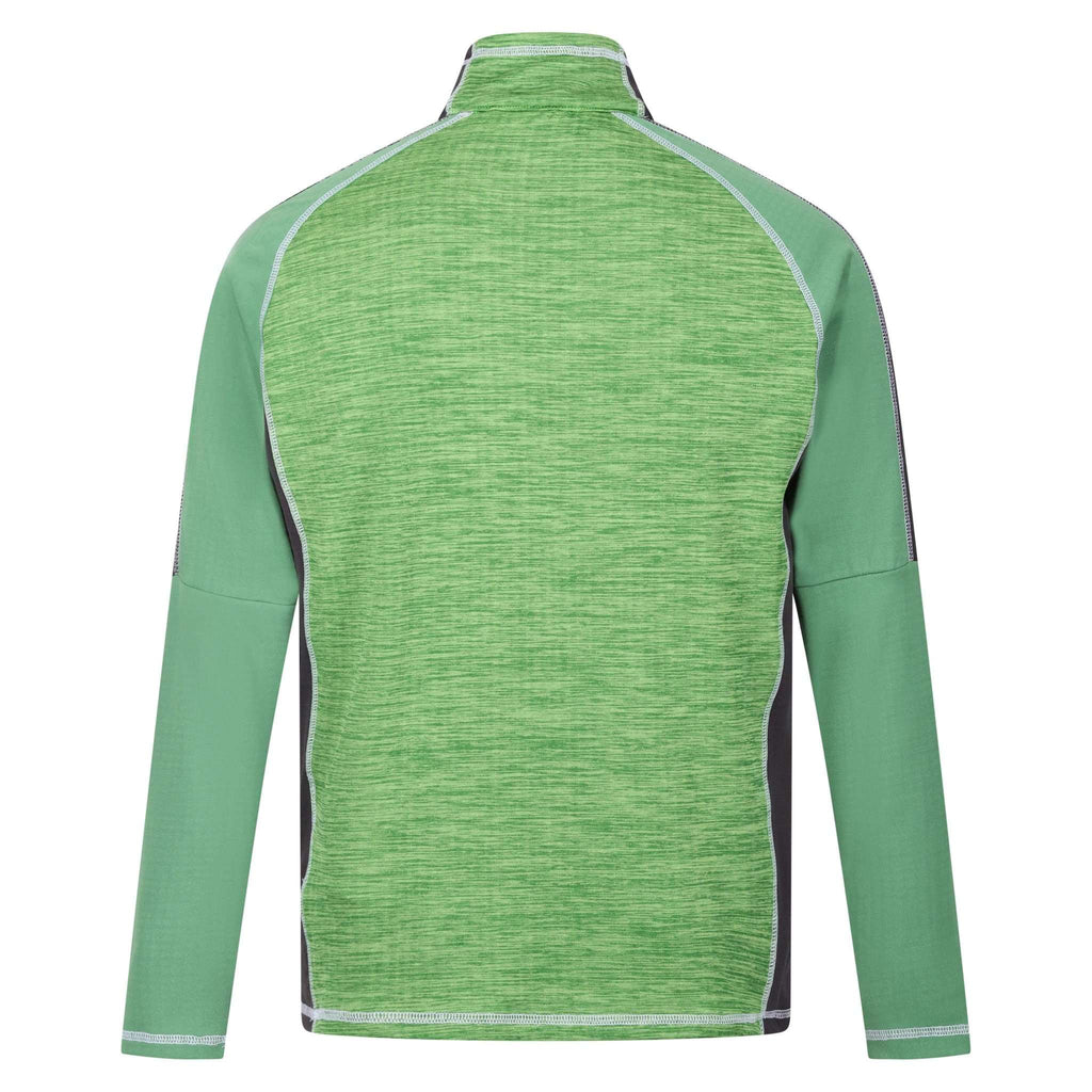 Hepley - Herren Midlayer | sehr guter Feuchtigkeitstransport - Grün JasGrn/FldGr Bild 4