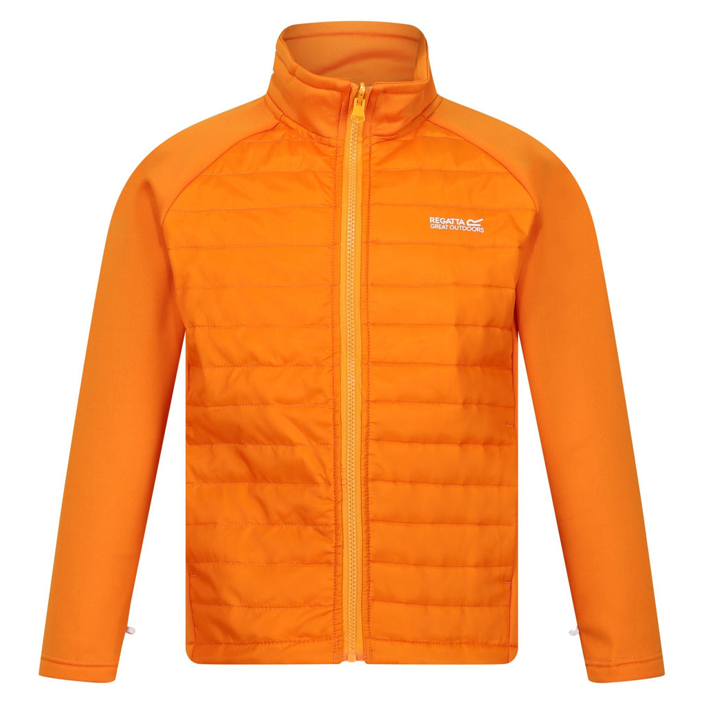 Hydrate VIII 3in1 - Kinder Jacke | mit integrierter Taschenlampe am Ärmel - Orange SlGry/OraPep Bild 7