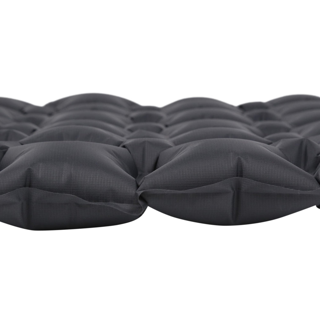 Inflatable Matres - Luftmatratze | keine elektrische Pumpe erforderlich - Schwarz ÉbonyGrey Bild 3