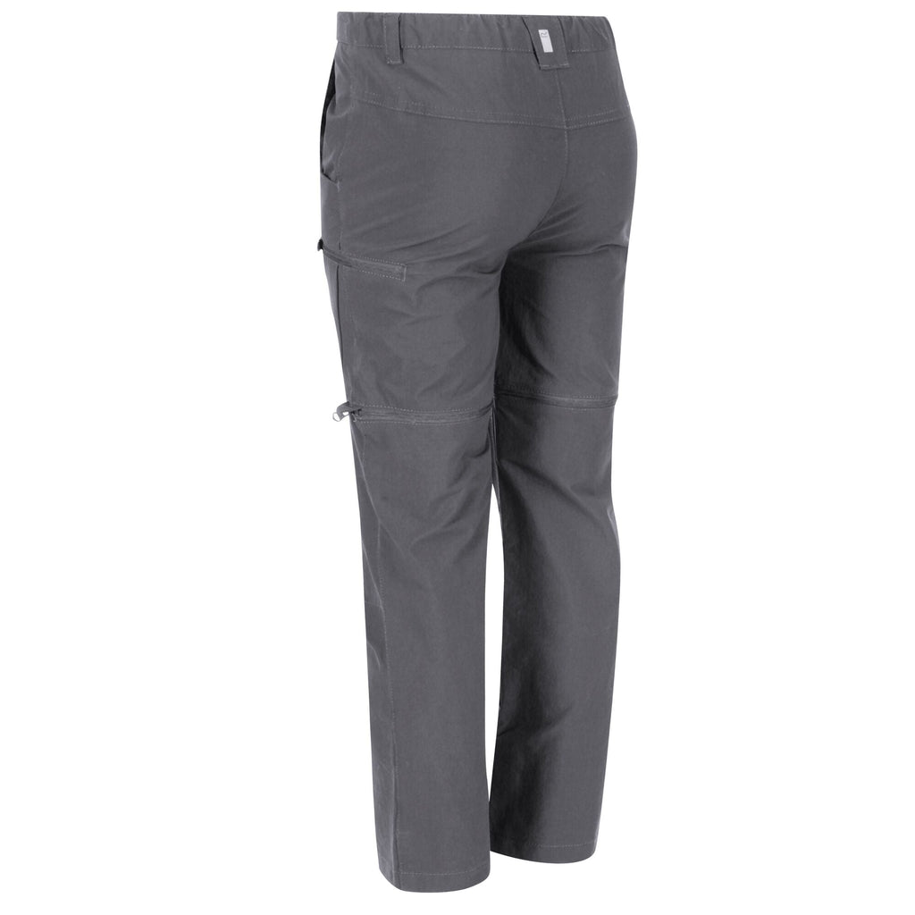 Jnr Highton Z/O - Kinder Outdoorhose  | Abzippbare Hosenbeine - Grau Seal Grey Bild 3