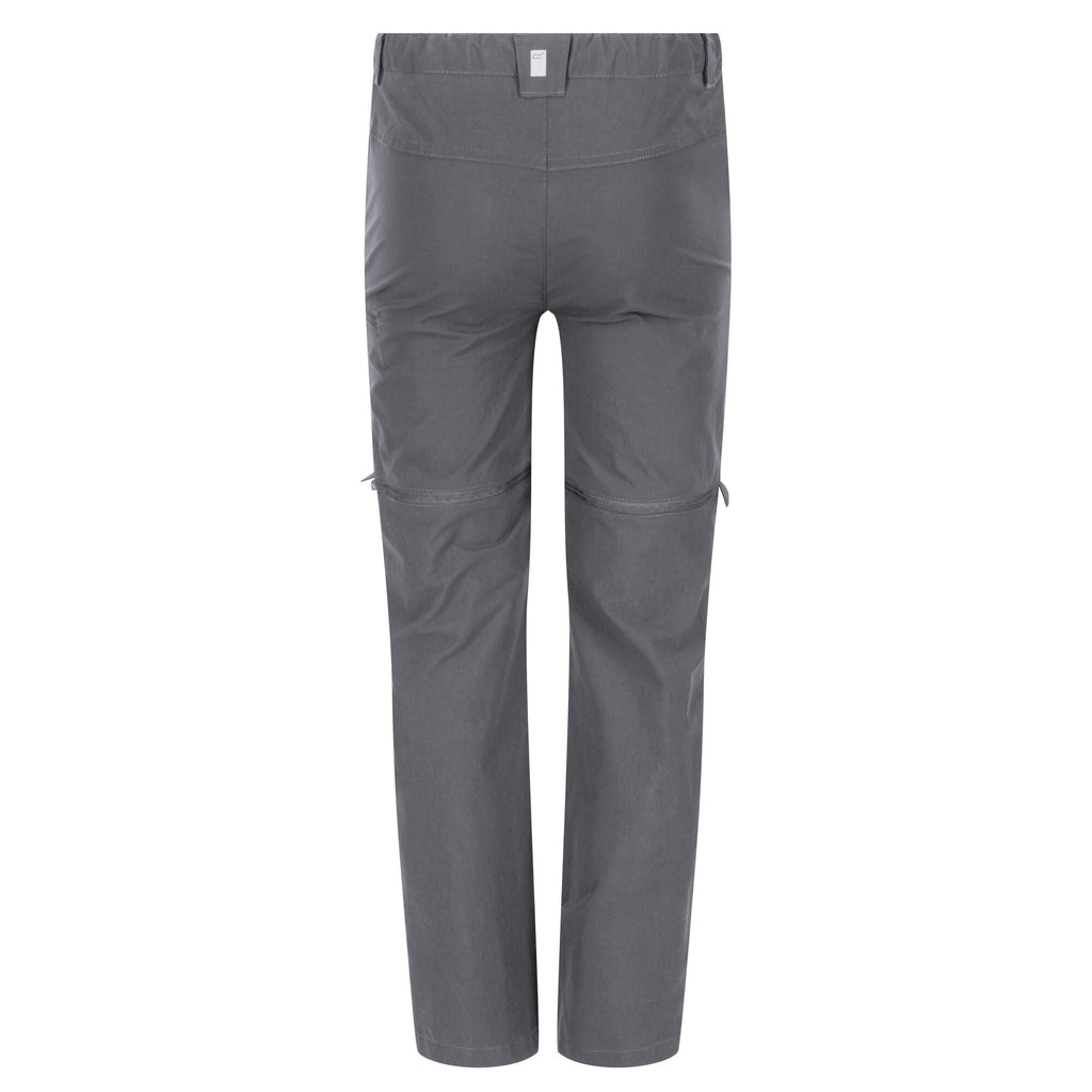 Jnr Highton Z/O - Kinder Outdoorhose  | Abzippbare Hosenbeine - Grau Seal Grey Bild 4
