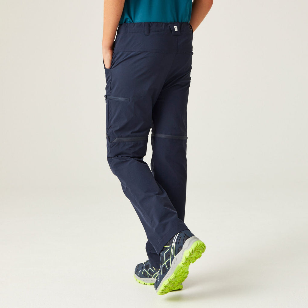 Jnr Highton Z/O - Kinder Outdoorhose  | Abzippbare Hosenbeine - Blau Navy Bild 3