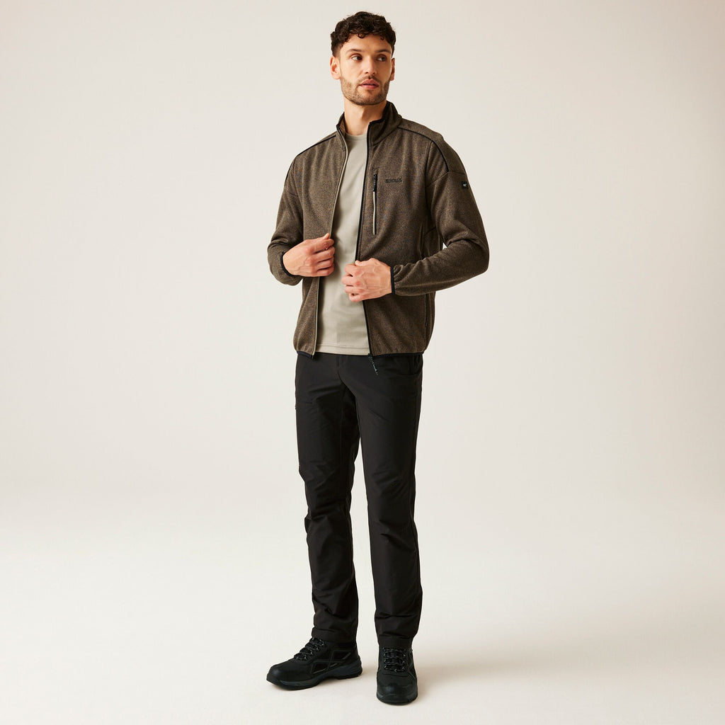 Kames - Herren Jacke | mit Strick-Effekt - Braun TreeTp(GdSd) Bild 1