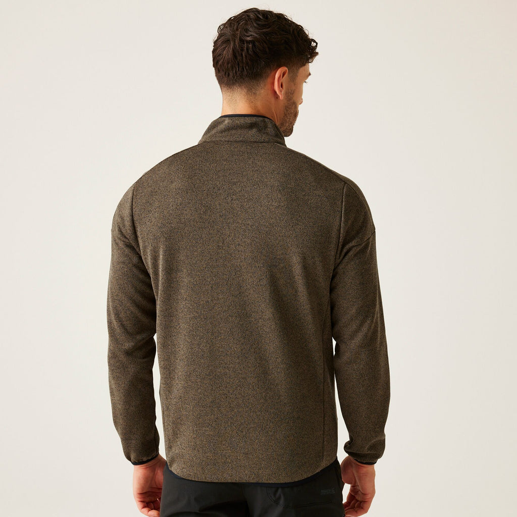 Kames - Herren Jacke | mit Strick-Effekt - Braun TreeTp(GdSd) Bild 2