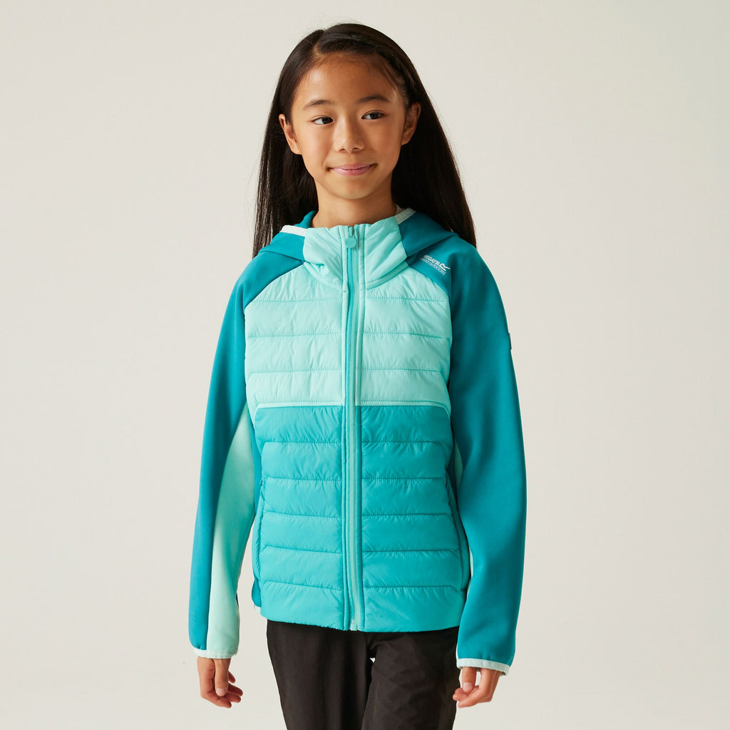 Kielder Hybrid IX - Kinder Jacke | Leichte Wattierung - Türkis Turqs/ArbBlu Bild 1