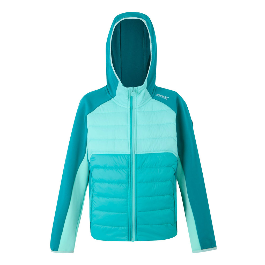 Kielder Hybrid IX - Kinder Jacke | Leichte Wattierung - Türkis Turqs/ArbBlu Bild 3