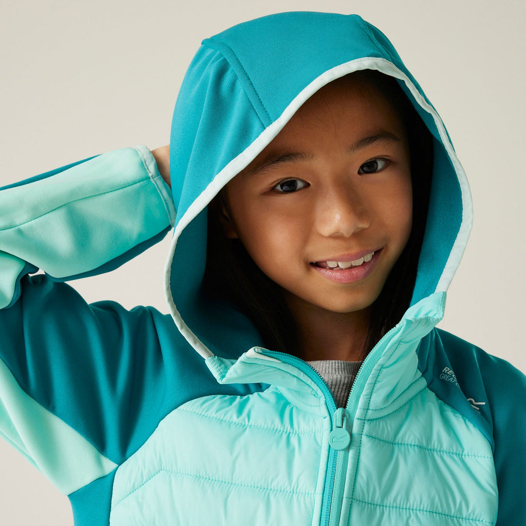 Kielder Hybrid IX - Kinder Jacke | Leichte Wattierung - Türkis Turqs/ArbBlu Bild 5