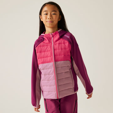 Kielder Hybrid IX - Kinder Jacke | Leichte Wattierung - Violett Lls/Pop/Bjls Bild 1