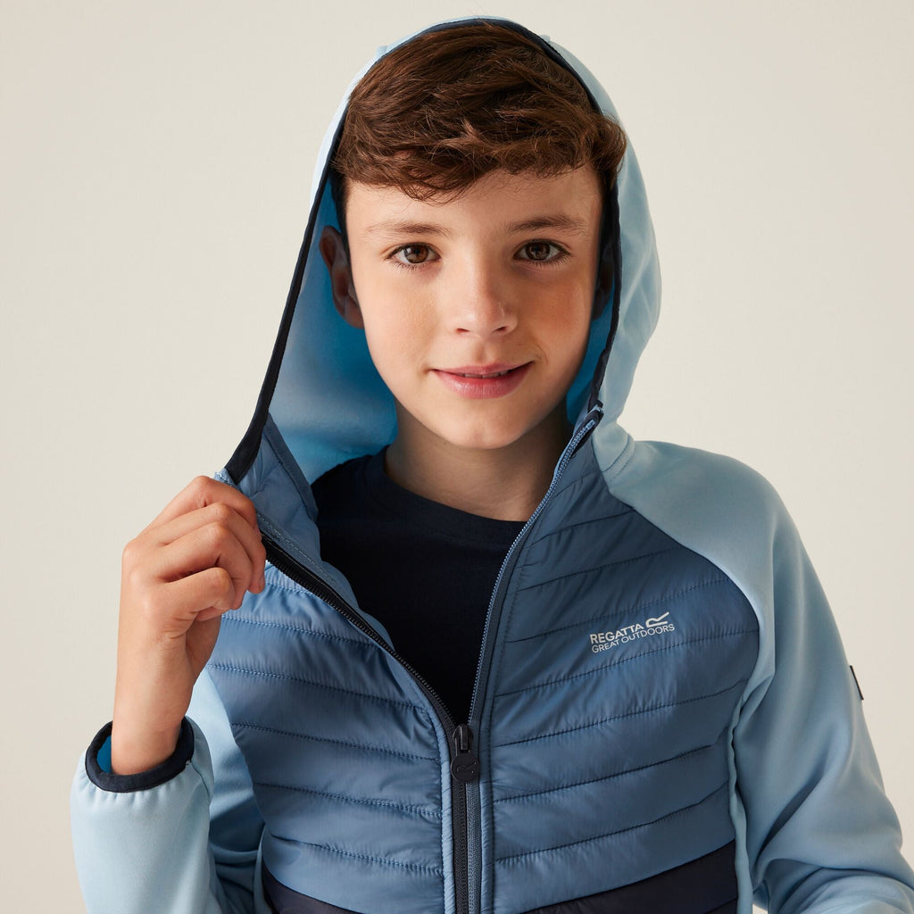 Kielder HybridVIII - Kinder Jacke | mit weicher Warmloft-Isolierung - Blau Clear Sky/Coronet Blue Bild 3