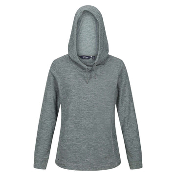 Kizmit II - Damen Hoodie | meliertes Gewebe - Grün DkFrstGrnMrl Bild 1