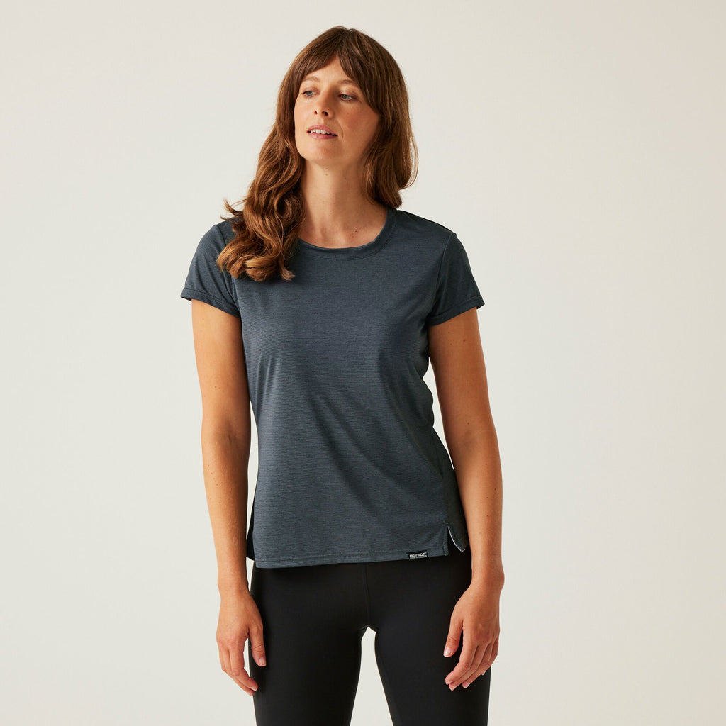Limonite VIII - Damen T-Shirt | gute Feuchtigkeitsableitung - Grau Seal Grey Bild 1