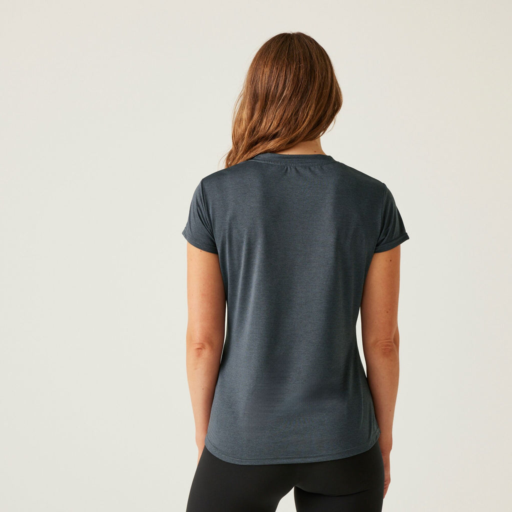 Limonite VIII - Damen T-Shirt | gute Feuchtigkeitsableitung - Grau Seal Grey Bild 2