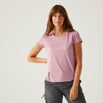 Limonite VIII - Damen T-Shirt | gute Feuchtigkeitsableitung - Rosa Lilas Bild 1