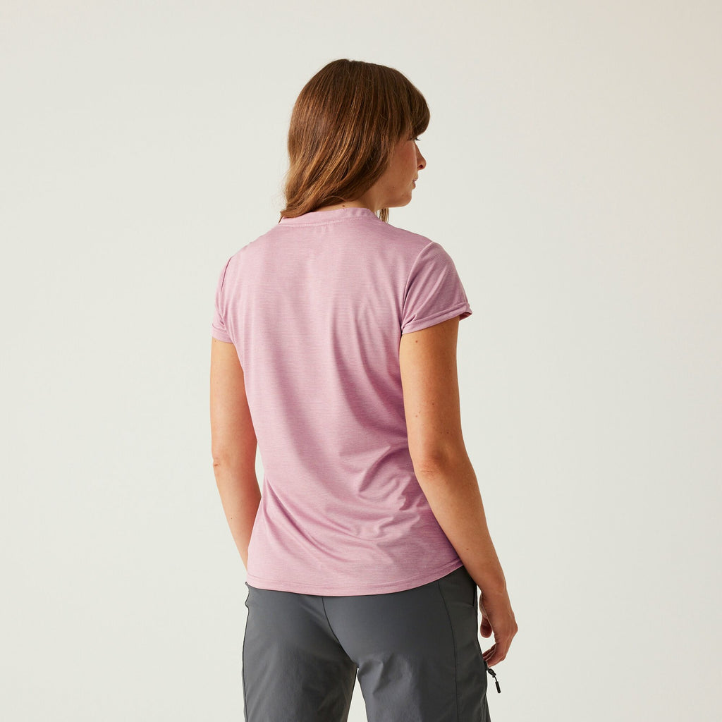 Limonite VIII - Damen T-Shirt | gute Feuchtigkeitsableitung - Rosa Lilas Bild 2