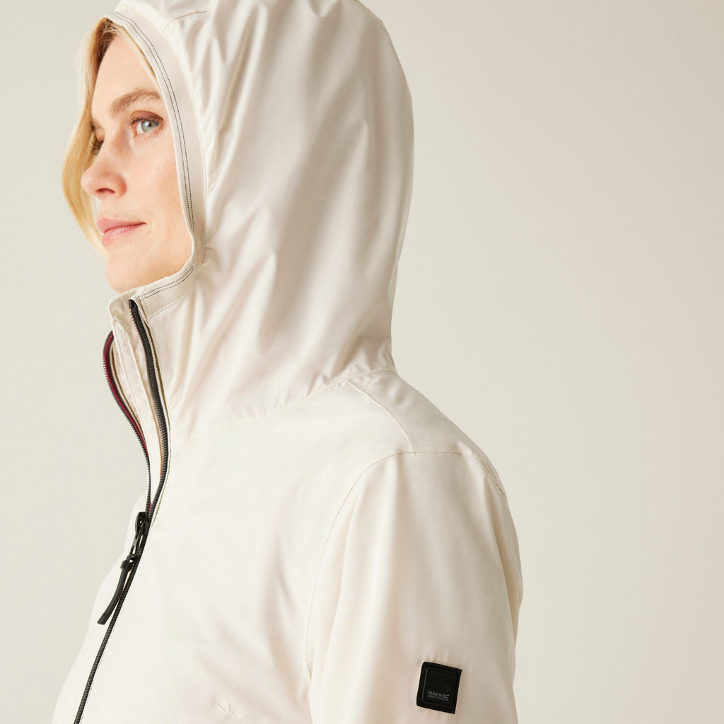 Lioka - Damen Regenmantel | integrierte Sicherheitstasche - Beige LightVanilla Bild 5