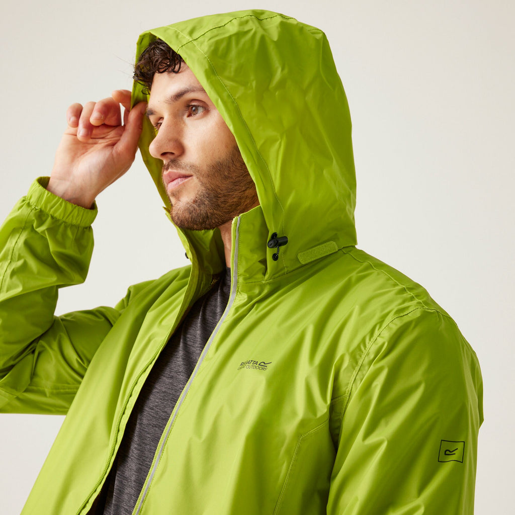 Lyle IV - Herren Regenjacke | mit verschweißten Nähten - Grün GrenoblGreen Bild 5