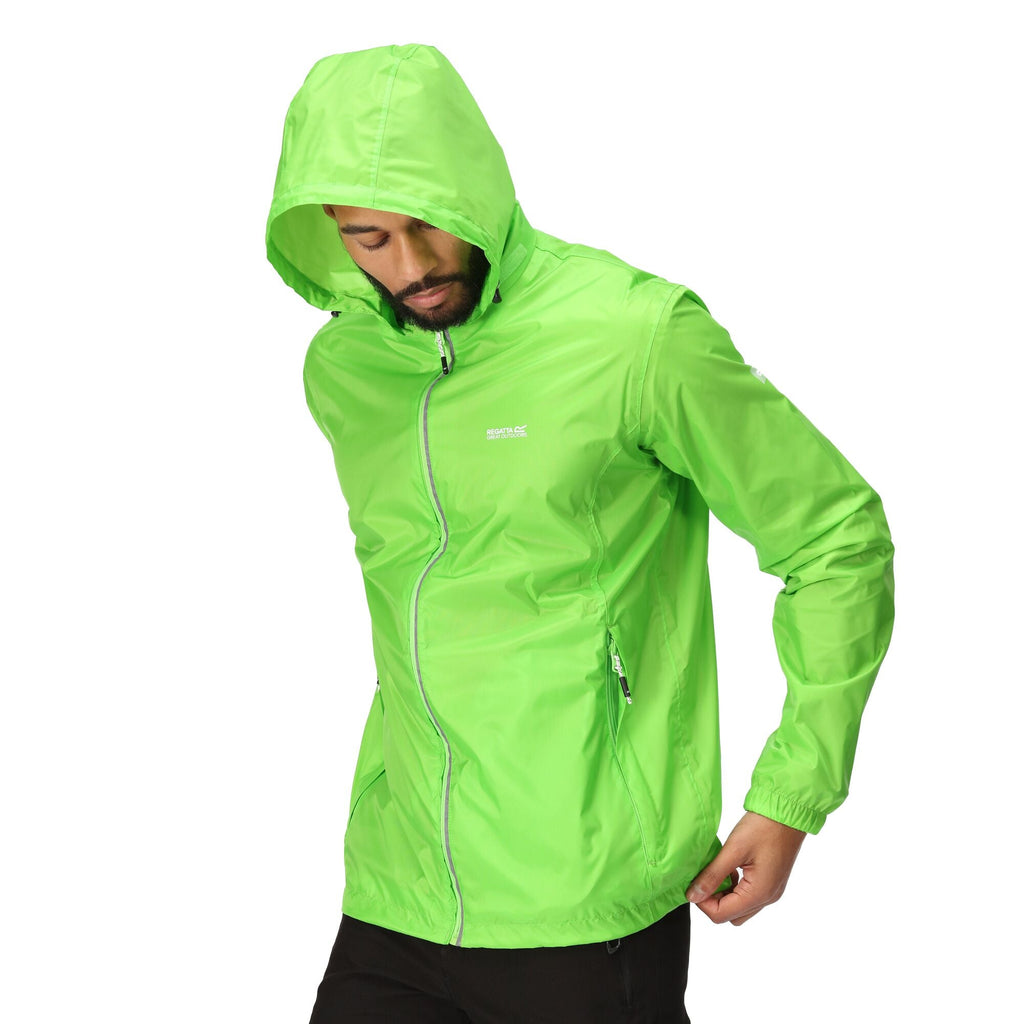 Lyle IV - Herren Regenjacke | mit verschweißten Nähten - Grün JasmineGreen Bild 4