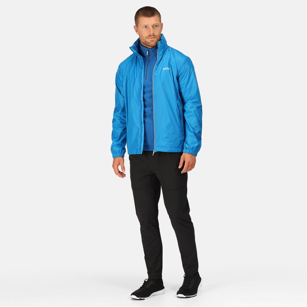 Lyle IV - Herren Regenjacke | mit verschweißten Nähten - Blau Indigo Blue Bild 3