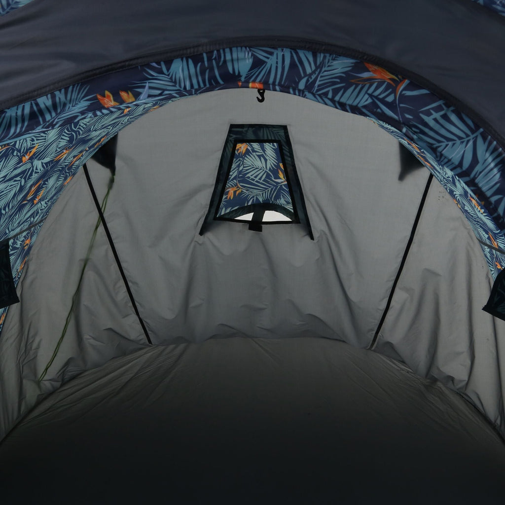 Malawi 2 - Wurfzelt | mit 3.000 mm Wassersäule - Blau-Gemustert Hawaiian Bild 3