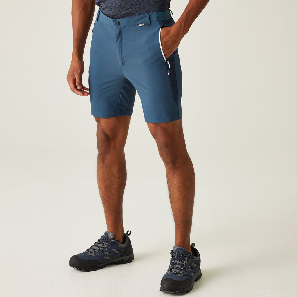Mountain Shorts II - Herren Short | aus dehnbarem Stretch-Gewebe - Blau MoonLtDn/Nvy Bild 1