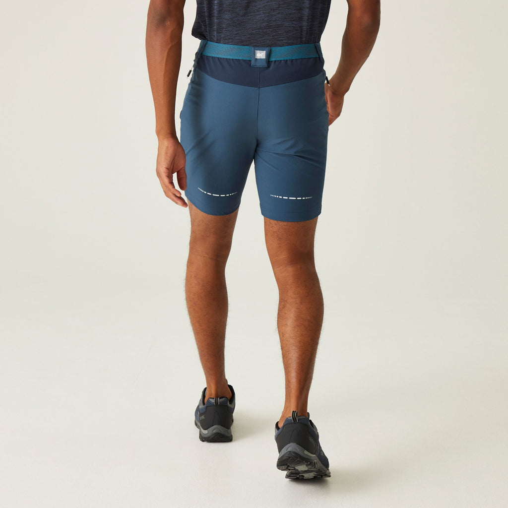Mountain Shorts II - Herren Short | aus dehnbarem Stretch-Gewebe - Blau MoonLtDn/Nvy Bild 2