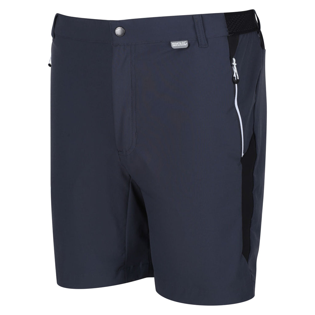 Mountain Shorts II - Herren Wander Shorts | Halbelastischer Taillenbund - Grau IndiaGry/Blk Bild 1