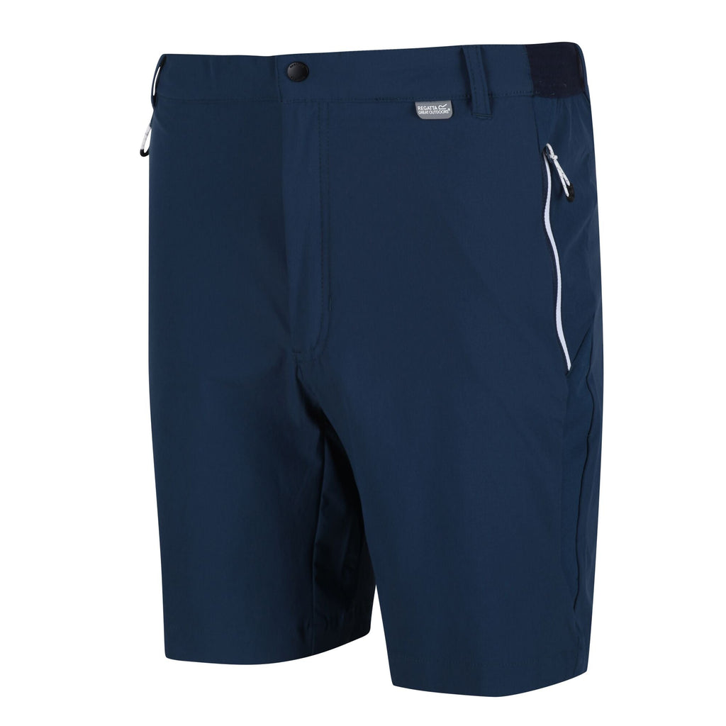 Mountain Shorts II - Herren Wander Shorts | Halbelastischer Taillenbund - Dunkelblau MoonLt Denim Bild 2