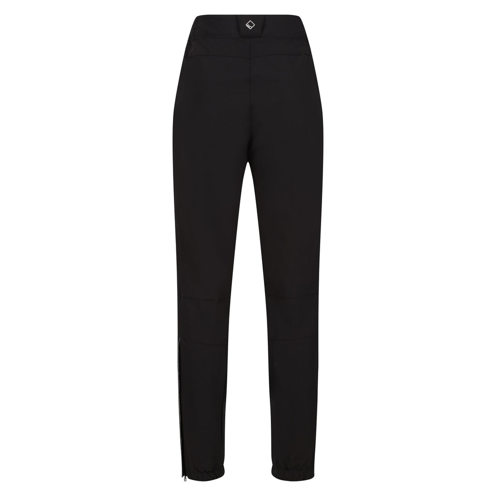 Mountain Trs - Damen Wanderhose - kurze Beinlänge | strapazierfähig und dehnbar - Schwarz Black/Black Bild 3