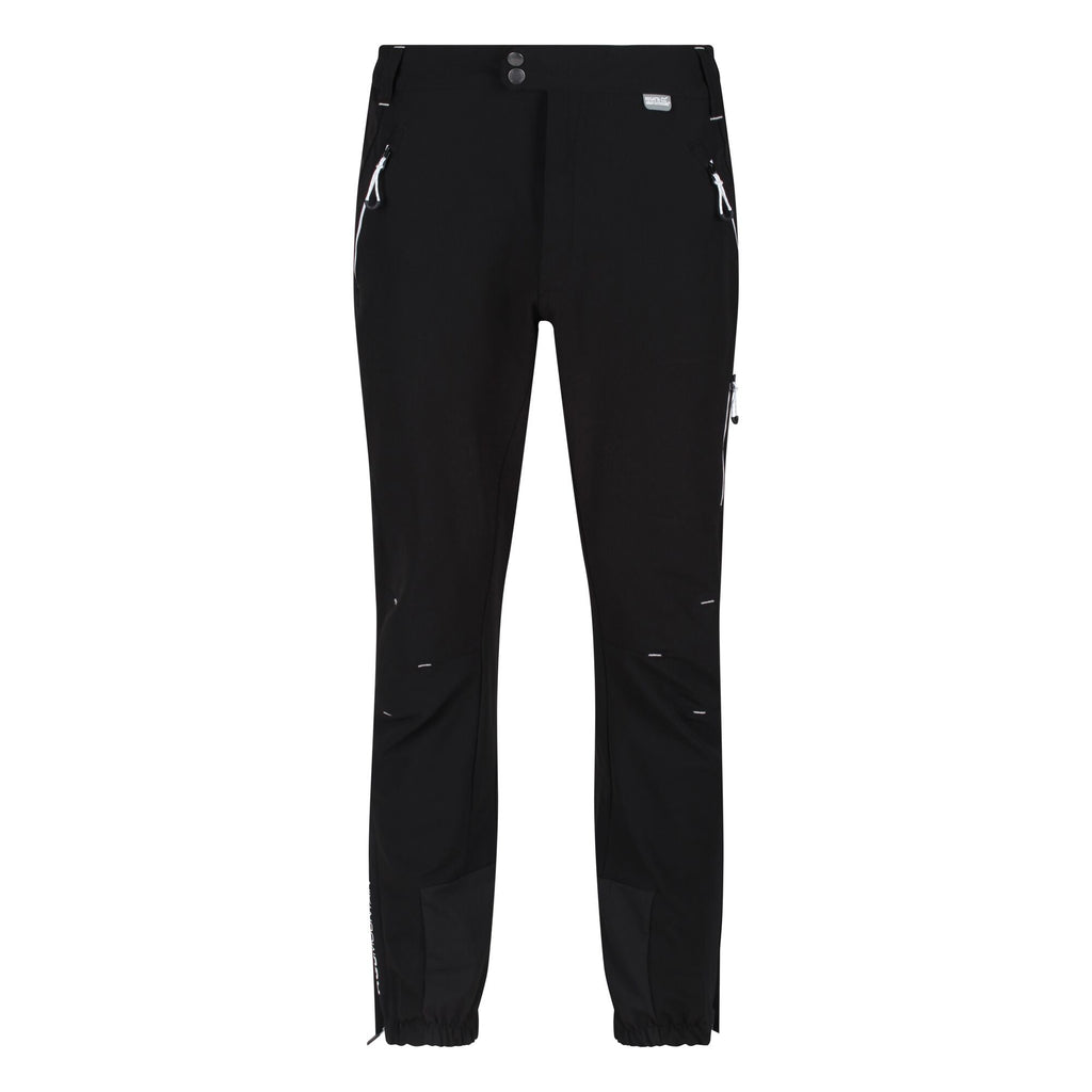 Mountain Wntr Trs - Herren Wanderhose - reguläre Beinlänge | dauerhaft wasserabweisend - Schwarz 826 black/black Bild 2