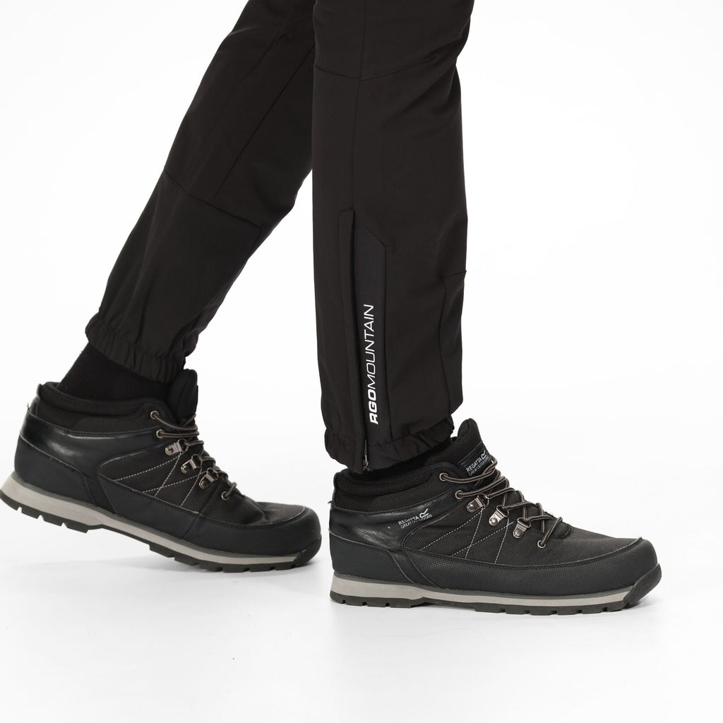 Mountain Wntr Trs - Herren Wanderhose - reguläre Beinlänge | dauerhaft wasserabweisend - Schwarz 826 black/black Bild 5