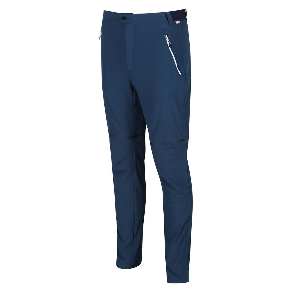 Mountain Z/O Trs - Herren Wanderhose | Abzippbar - Blau MoonLt Denim Bild 3
