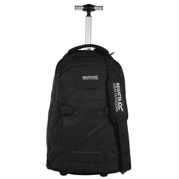 Paladen Carry-On - Rucksack | mit strapazierfähigen Rädern und teleskopischem Zuggriff - Schwarz Black Bild 1
