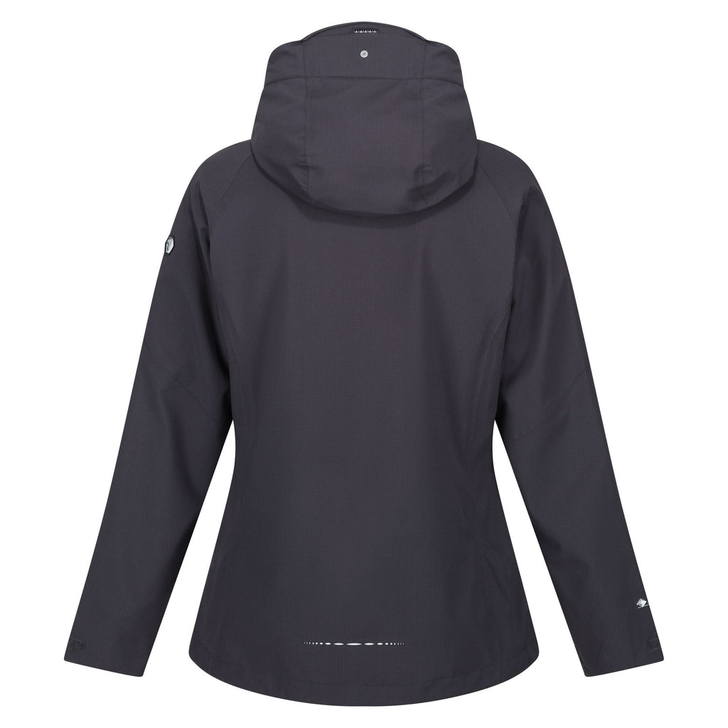 Raddick - Damen Regenjacke | wasserdicht und atmungsaktiv - Dunkelgrau Seal Grey Bild 3
