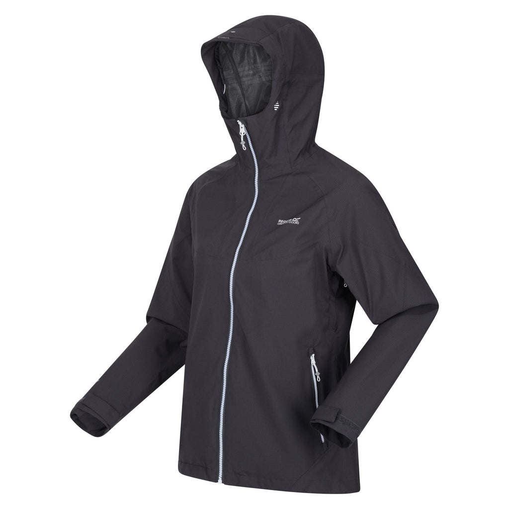 Raddick - Damen Regenjacke | wasserdicht und atmungsaktiv - Dunkelgrau Seal Grey Bild 4