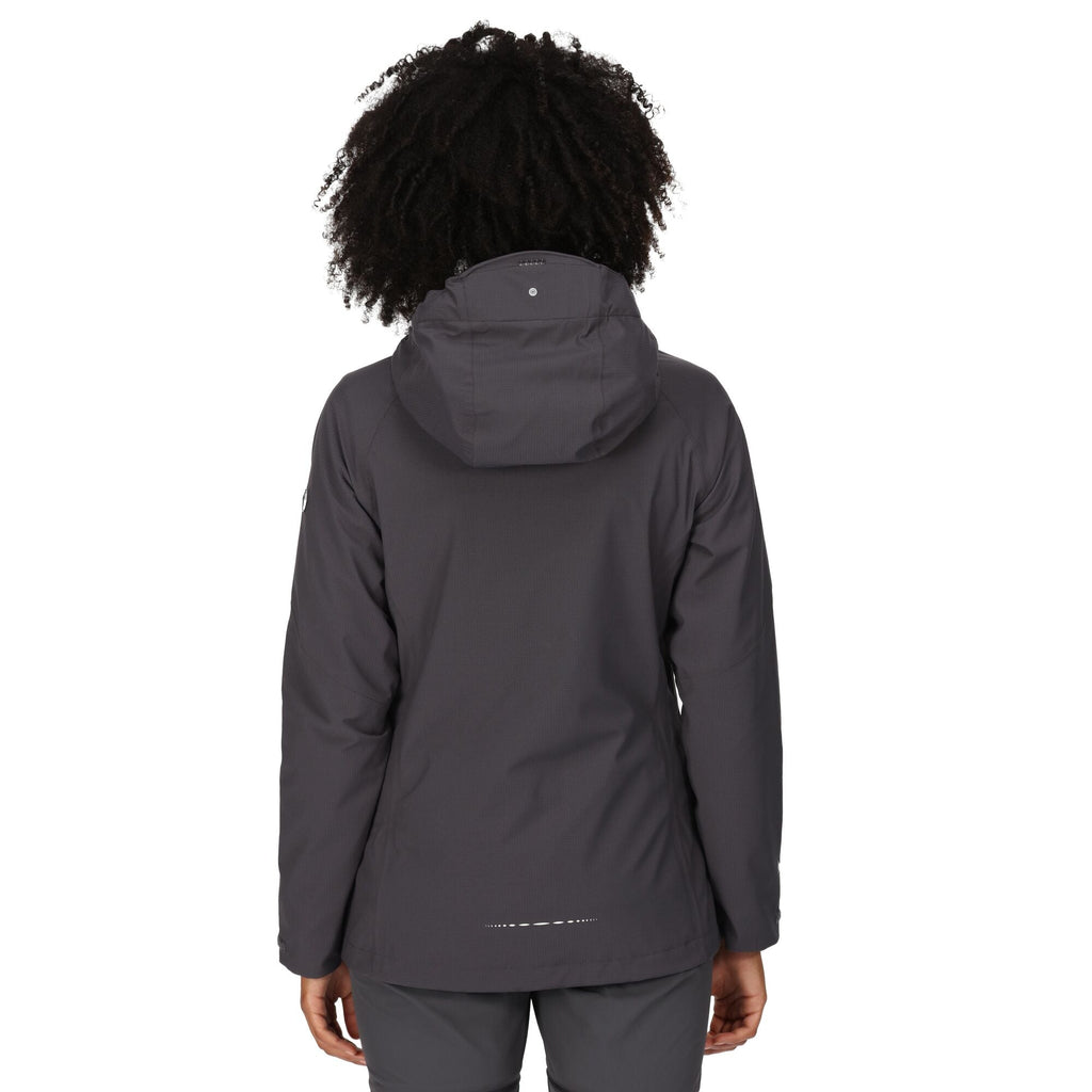 Raddick - Damen Regenjacke | wasserdicht und atmungsaktiv - Dunkelgrau Seal Grey Bild 5