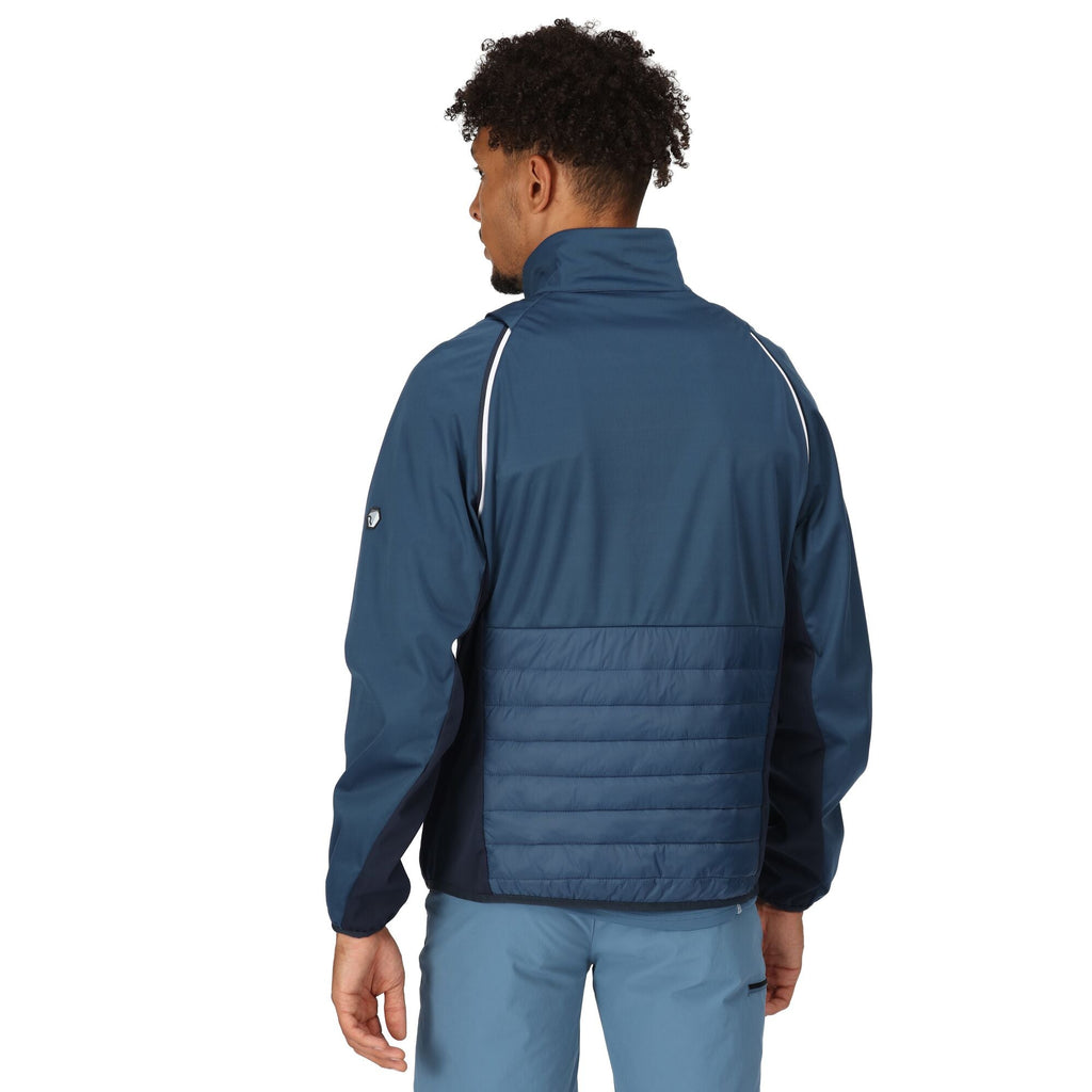 Steren Hybrid - Herren Jacke | mit abnehmbaren Raglanärmeln - Blau BlueWing/Nav Bild 3