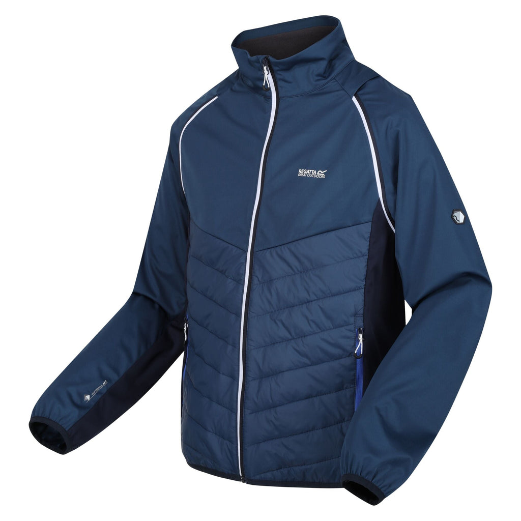 Steren Hybrid - Herren Jacke | mit abnehmbaren Raglanärmeln - Blau BlueWing/Nav Bild 4