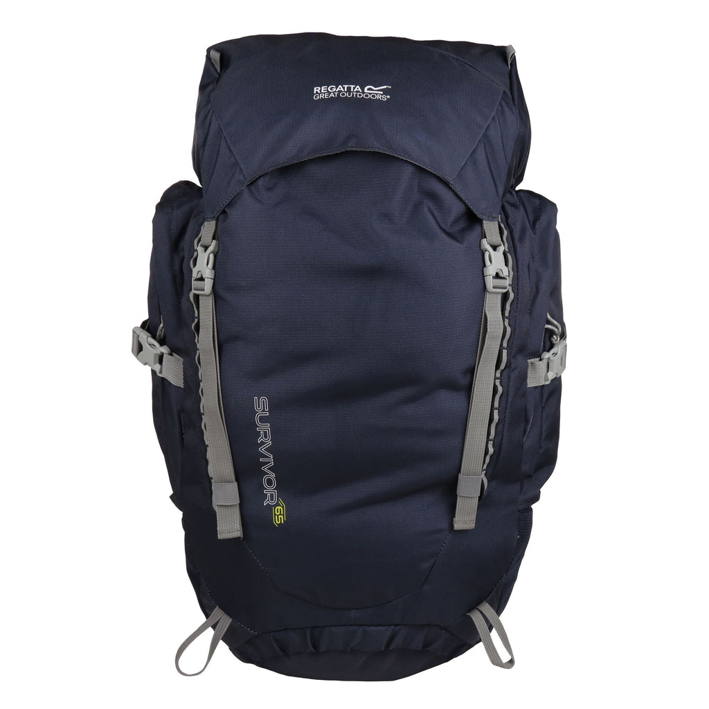Survivor V4 65L - Wanderrucksack | mit Metallrahmen für strukturelle Unterstützung - Blau Navy Bild 1