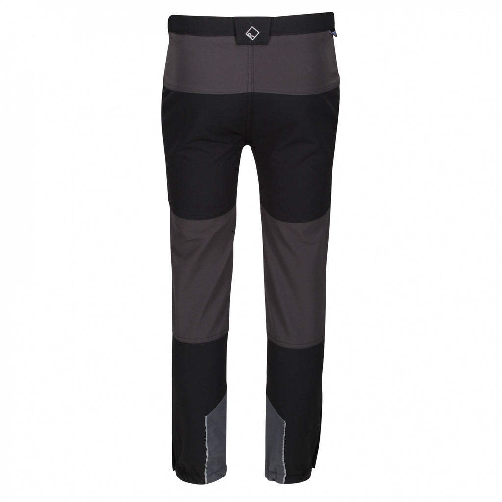 Tech Mountain Trs - Kinder Wanderhose | Reißverschlussöffnung am Knöchel - Schwarz 82g black/ash Bild 8