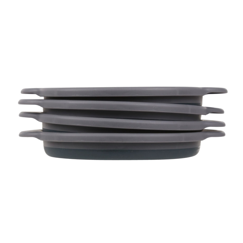 TPR Fldng Bowl S4 - Faltbare Schalen | 4erSet - Grau ÉbonyGrey Bild 5