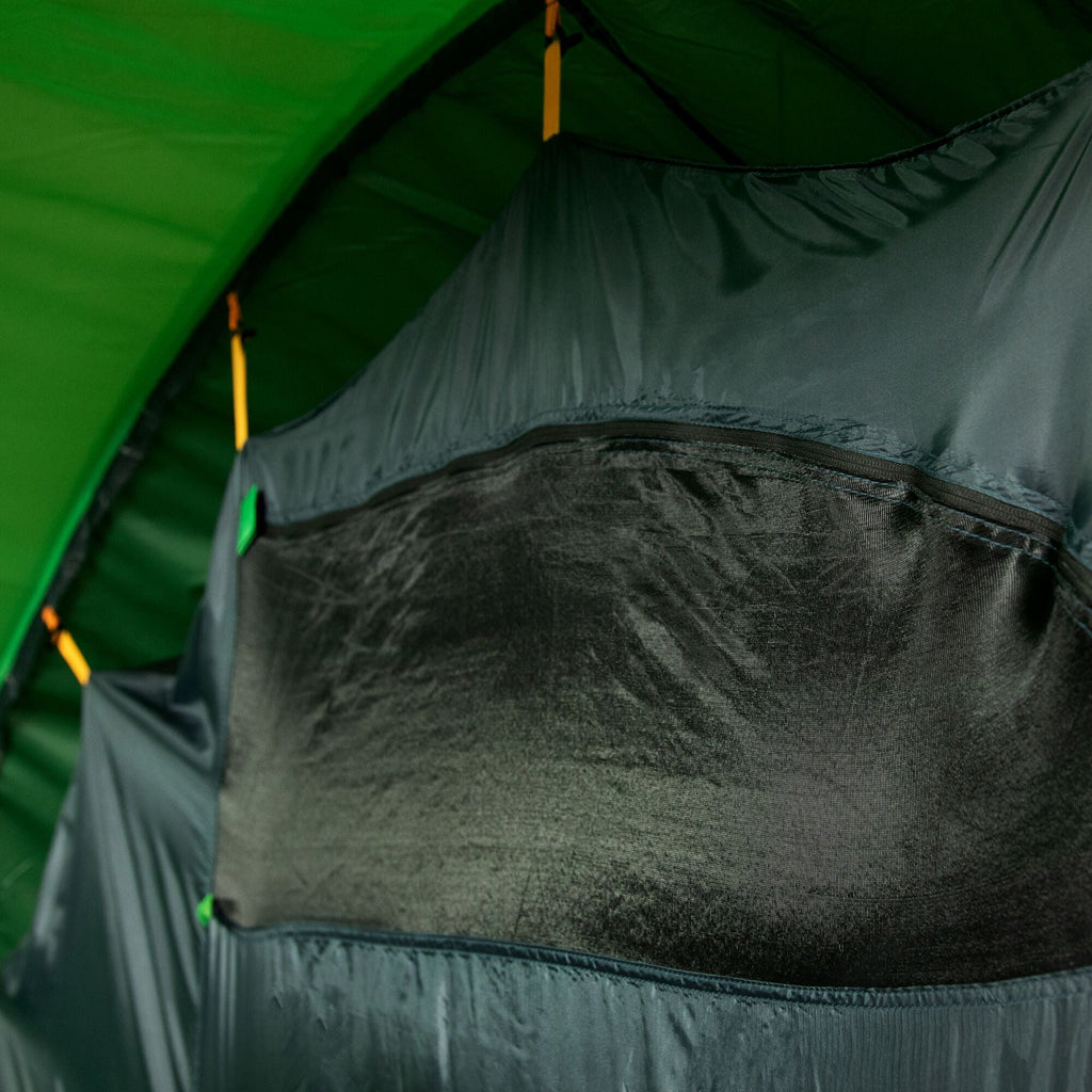 Vester 4 Tent - 4 Personen Zelt | großer Vorraum mit Vorder- und Seiteneingang - Grün ExtGrn/Green Bild 7